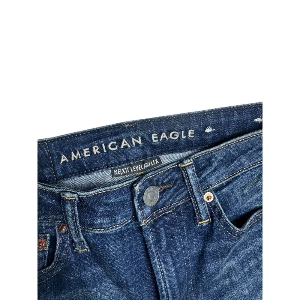 AMERICAN EAGLE Men’s Next Level Airflex Slim Jeans Distressed 28x28‎